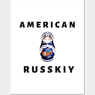 AMERICAN/RUSSKIY Posters and Art